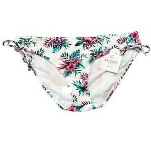 Arizona Tropical Floral Side Tie Bikini Bottom XL